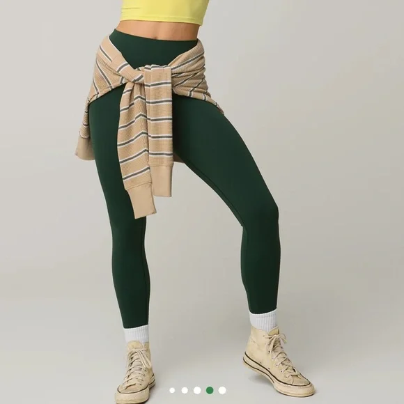NWT OFFLINE By Aerie Real Me XTRA High Waisted Leggings Green S - Picture 10 of 12